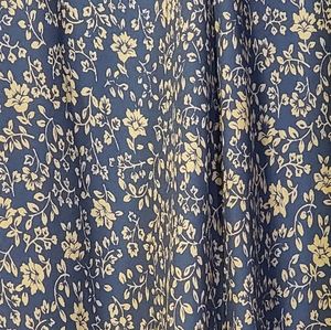 New York & Company Dresses - NY&CO Navy Gold Floral A line Dress size 12 New York & Company Dresses - NY&CO Navy Gold Floral A line Dress size 12